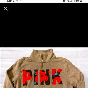Victoria secret pink rose sweatshirt for Boojess